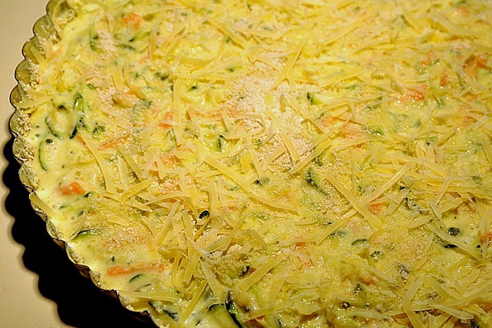 Zucchinikuchen pikant