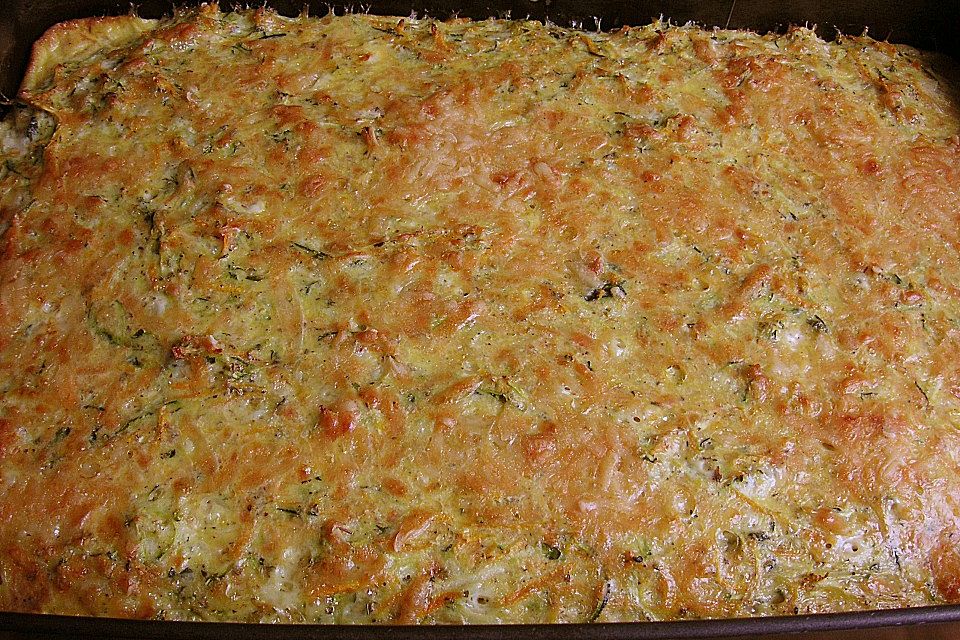 Zucchinikuchen pikant