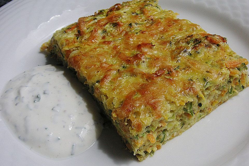 Zucchinikuchen pikant