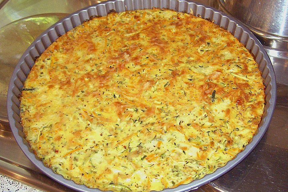 Zucchinikuchen pikant