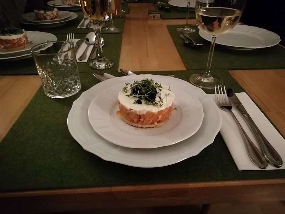 Lachstatar mit Zitronencreme von aaastrid| Chefkoch