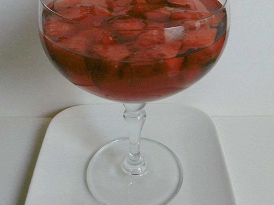 Sommerbowle mit Erdbeeren von mambo1313| Chefkoch