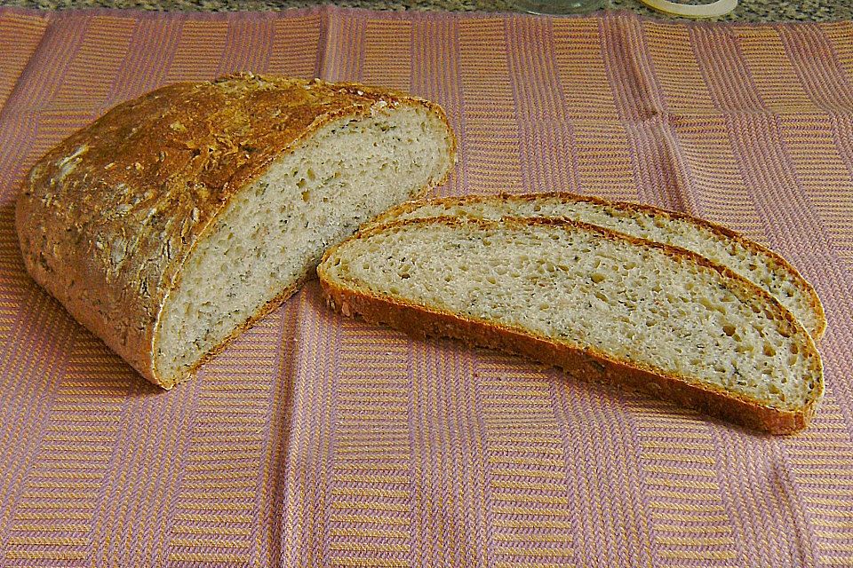 Brot  mit  "Provence - Kräutern"