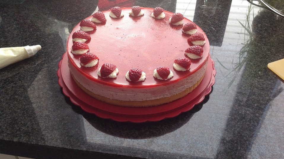 Erdbeercreme -Torte von floridalady87
