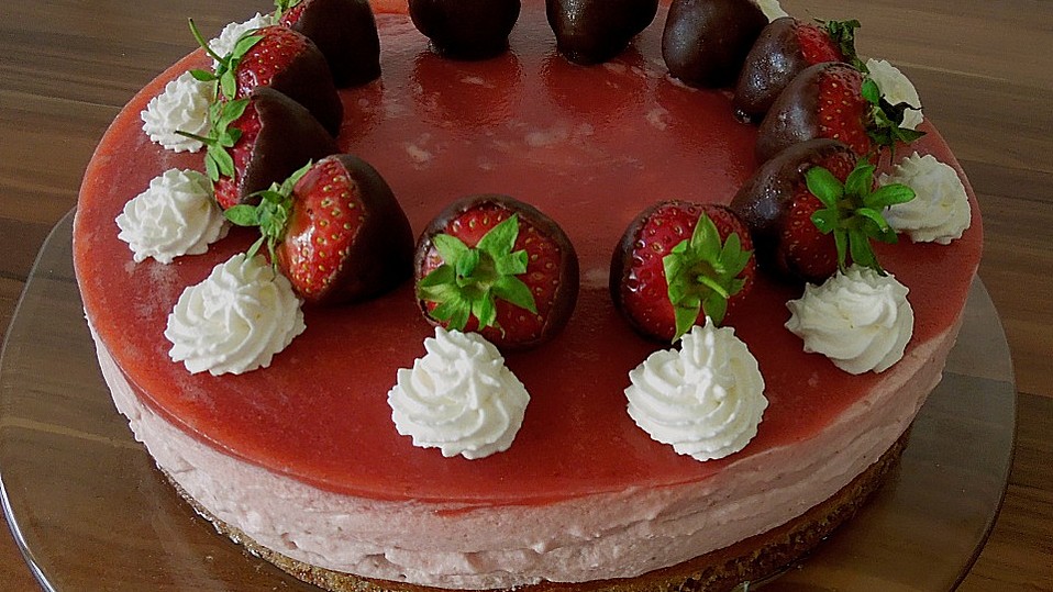 Erdbeercreme -Torte von floridalady87