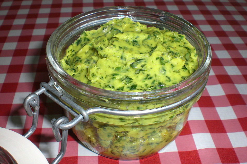 Bärlauch - Curry Butter