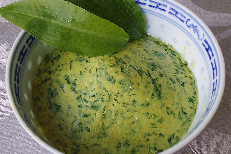 Bärlauch - Curry Butter