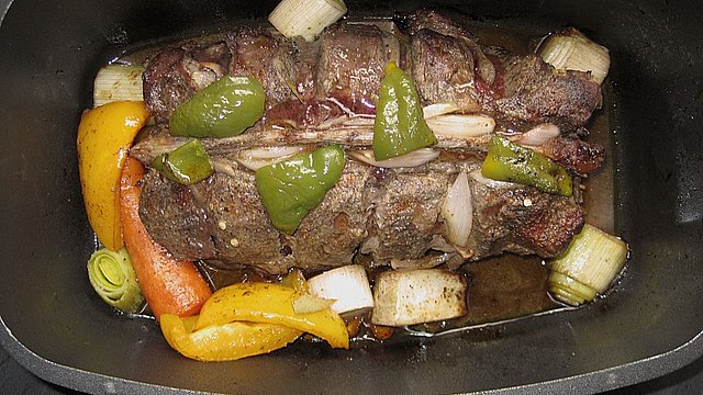 Rehrücken auf badische Art von Annelore Rehrücken auf badische Art von Annelore