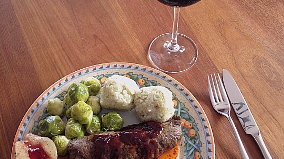 Rehrücken auf badische Art von Annelore