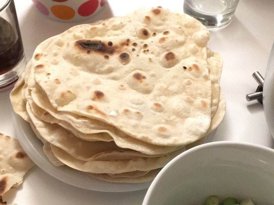 Chapati - indisches Fladenbrot| Chefkoch