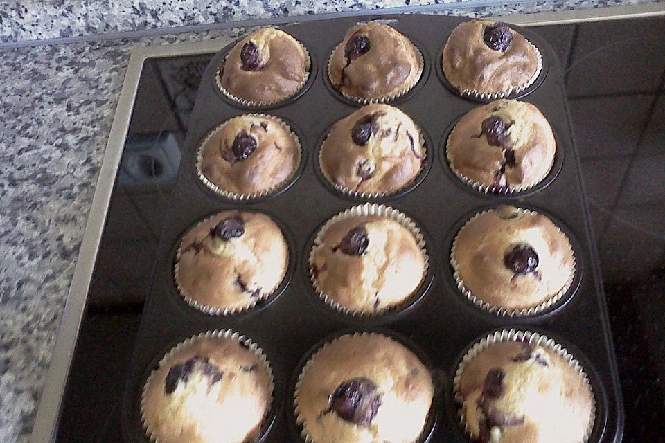 Heidelbeermuffins Low Fat