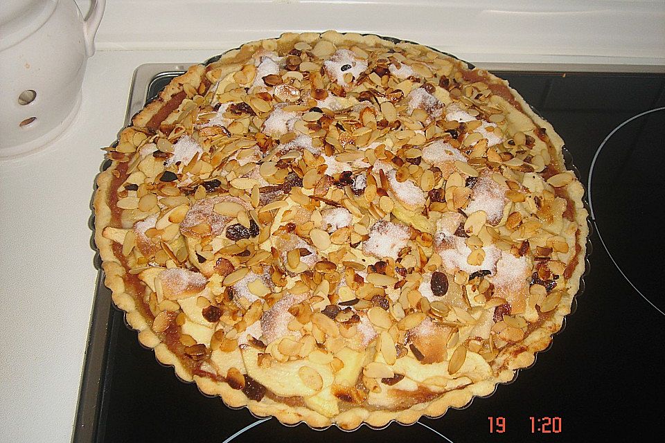 Apfel-Marzipan-Tarte