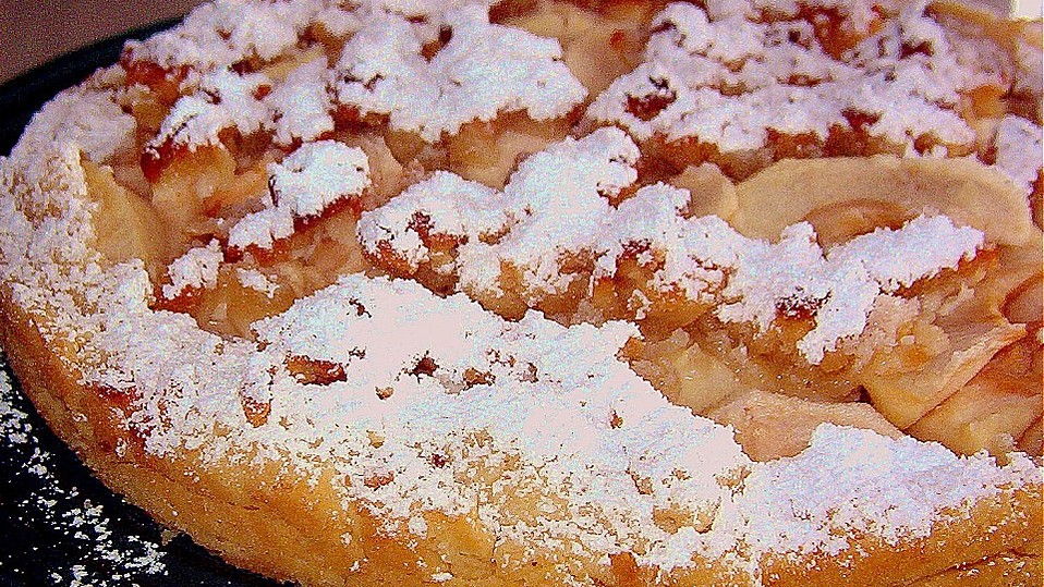 Apfel-Marzipan-Tarte von Ingrid_R