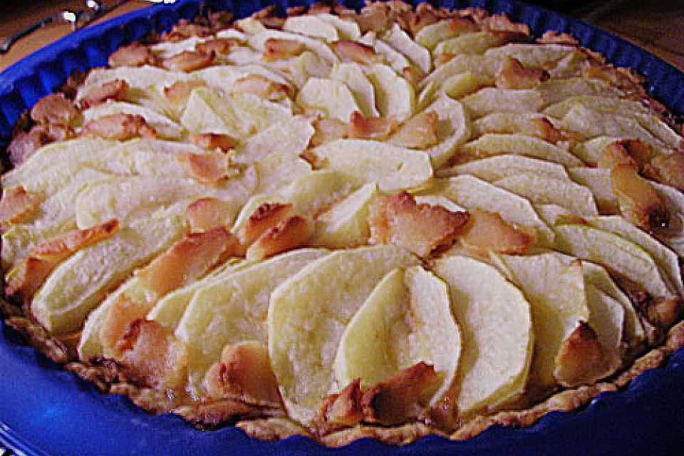 Apfel-Marzipan-Tarte