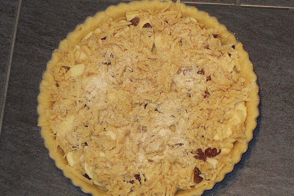 Apfel-Marzipan-Tarte