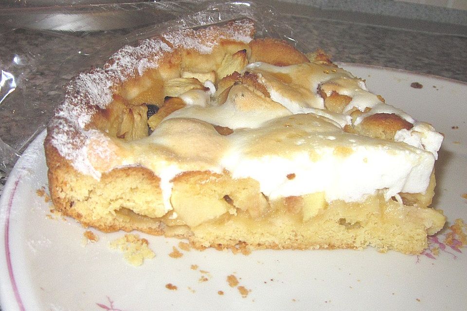 Apfel-Marzipan-Tarte