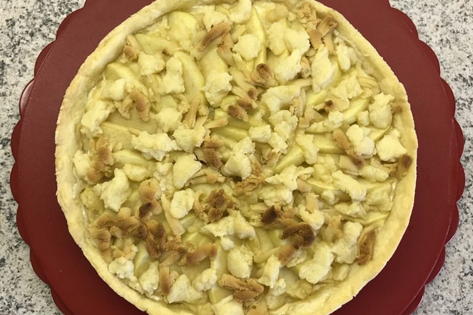 Apfel-Marzipan-Tarte