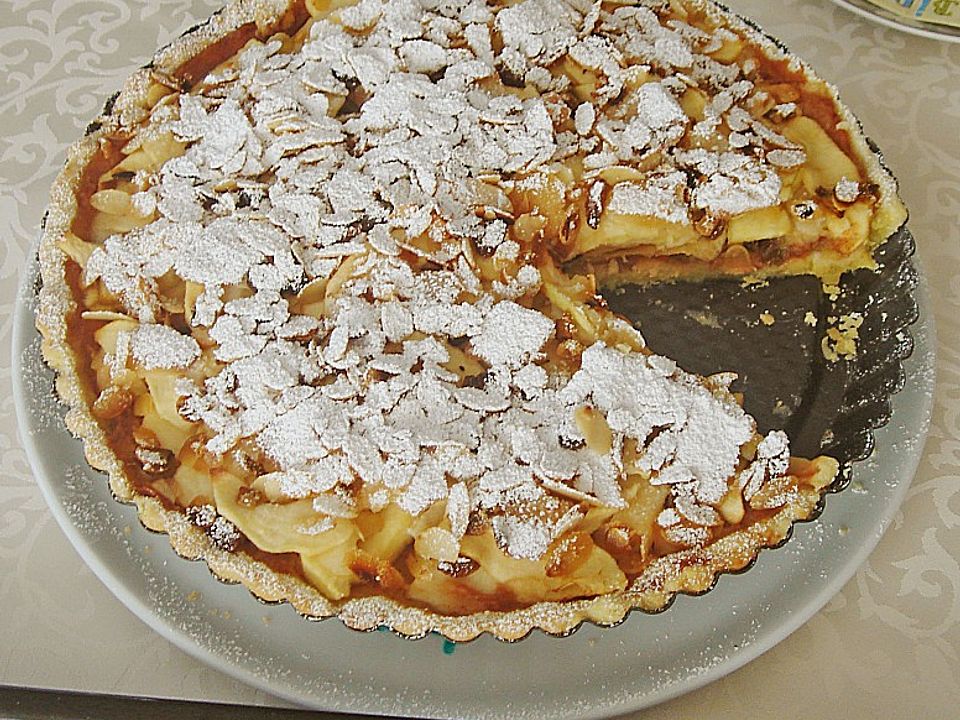 Apfel-Marzipan-Tarte von Ingrid_R| Chefkoch