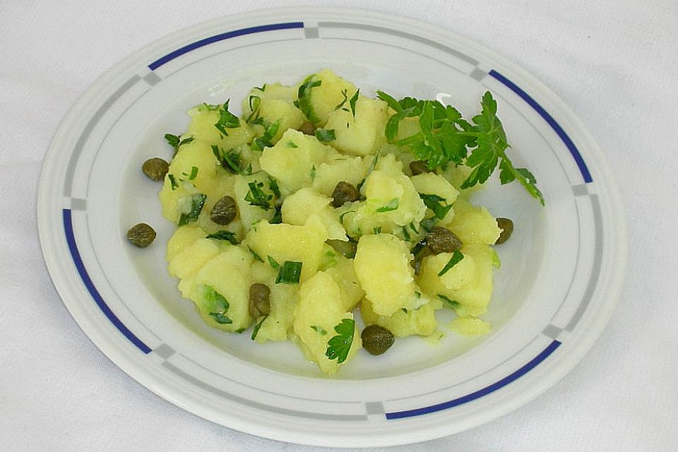 Kartoffelsalat mit Kapern