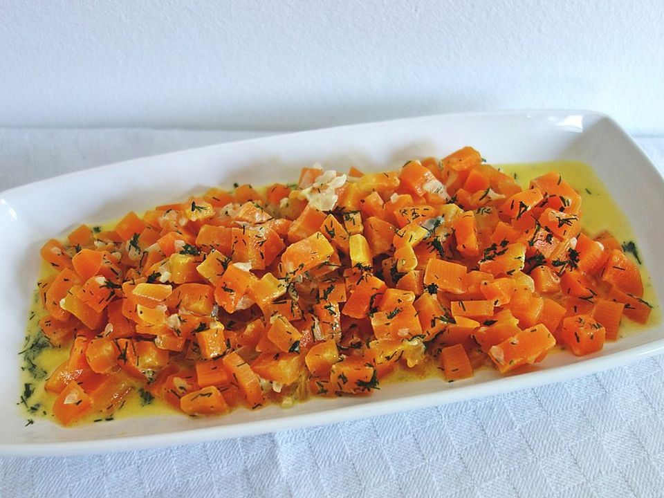 Feines Karottengemüse mit Dill von Gartenliebe| Chefkoch