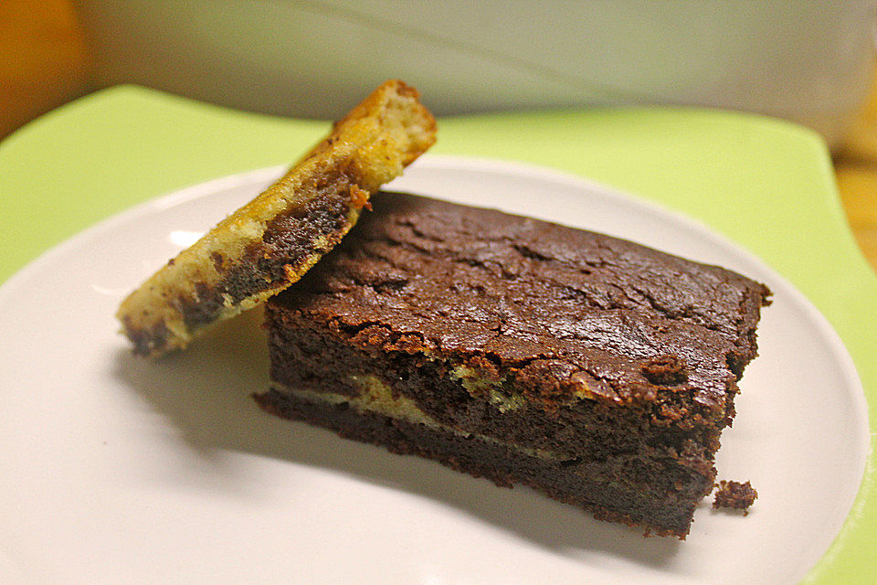 Käsekuchenbrownies