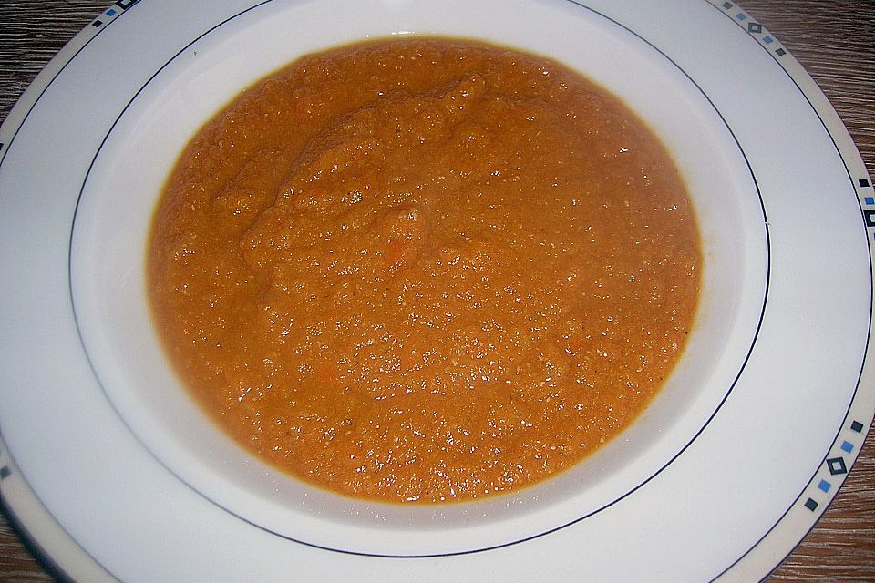 Karotten - Linsen - Suppe