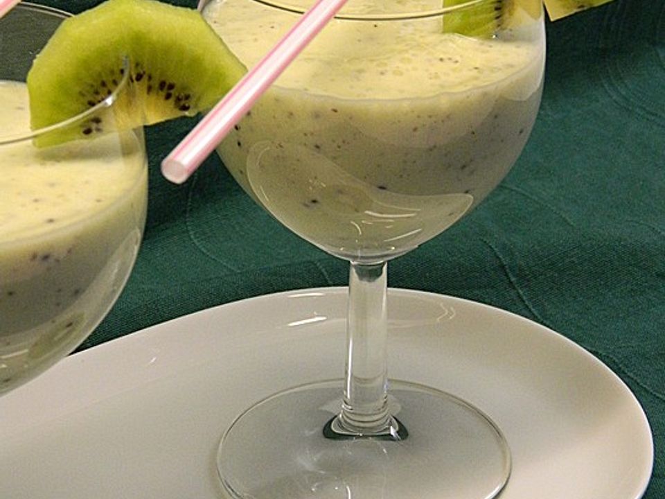 Kiwi - Joghurt Smoothie von kathy1409| Chefkoch