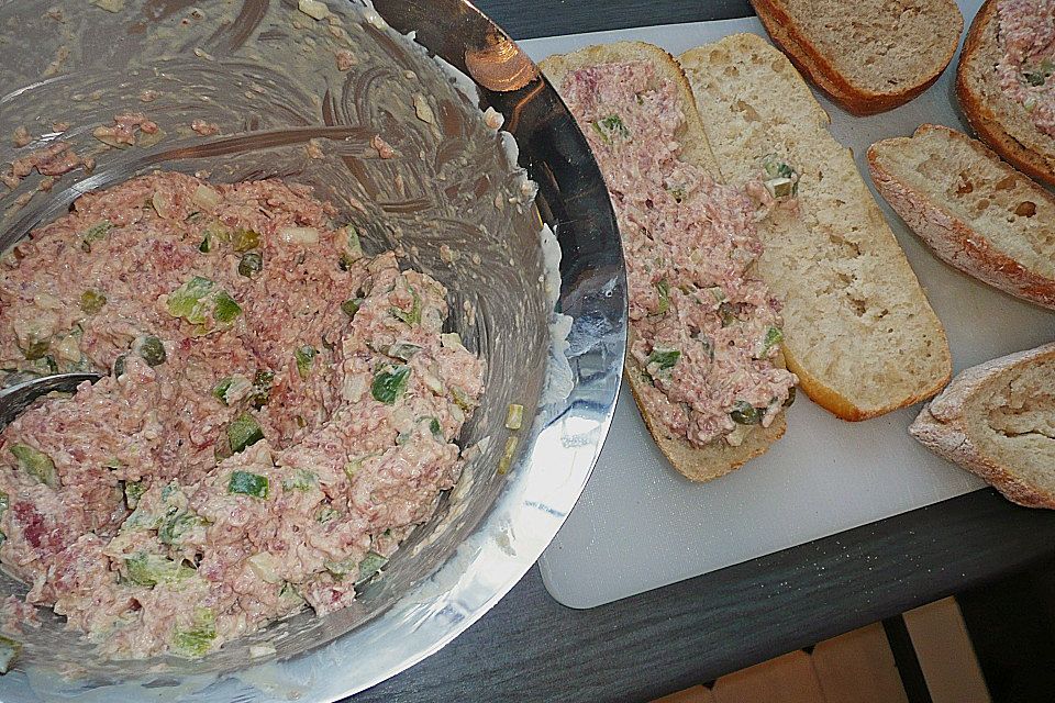 Tartar-Brötchen