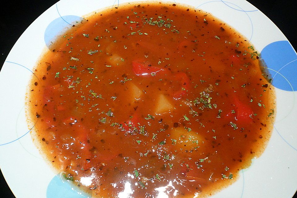 Budapester Gulyassuppe