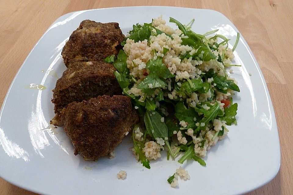 Tandoori - Ofenfrikadellen mit Joghurt