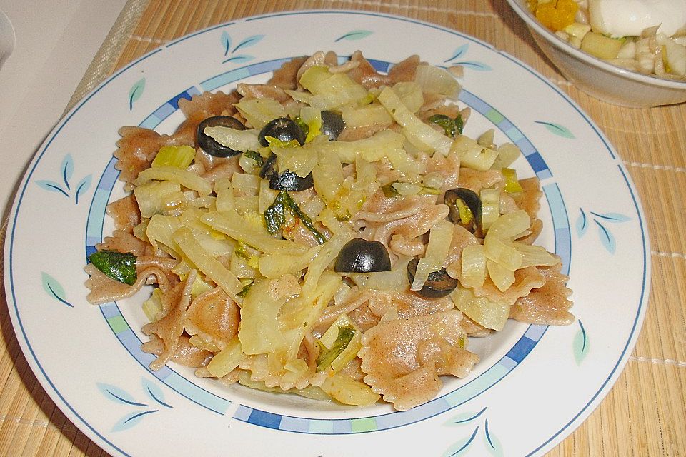 Spaghetti mit Fenchel