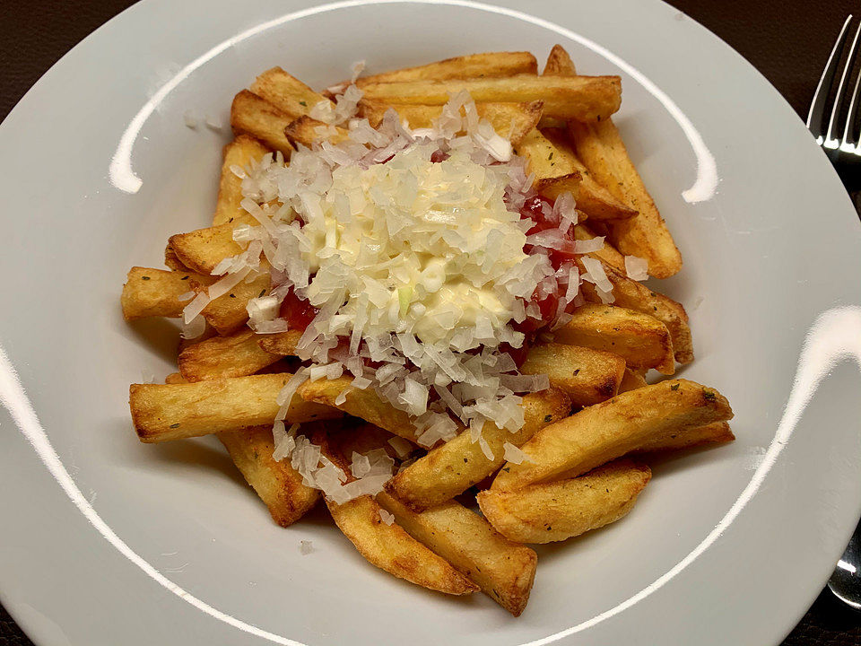 Pommes Frites Mit Mayonnaise Von Mathias56 Chefkoch