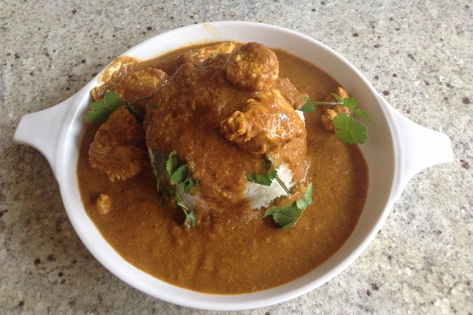 Original indisches Chicken Curry aus Pune