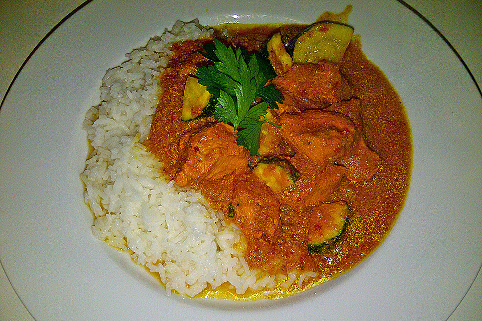 Original indisches Chicken Curry aus Pune