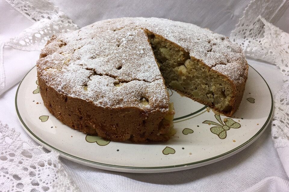 Apfel - Nuss - Kuchen