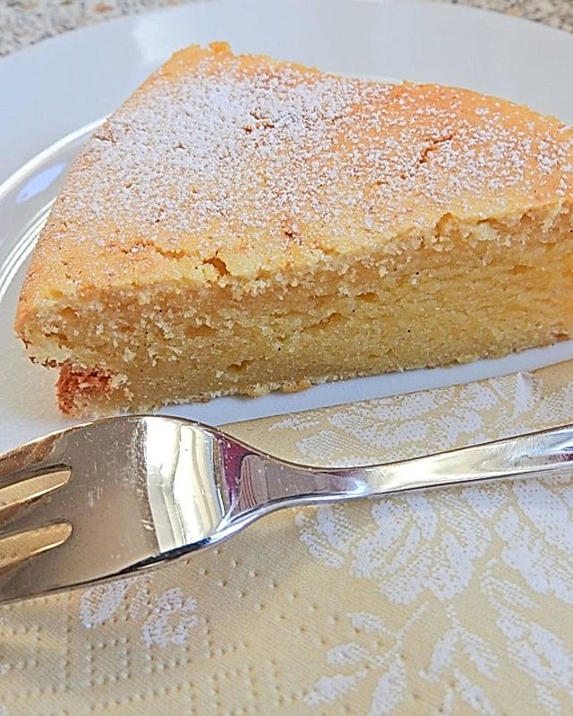 Vanille - saure Sahne Kuchen