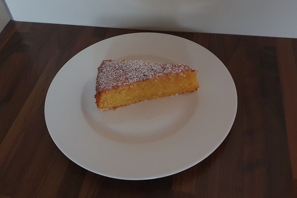 Mallorquinischer Mandelkuchen