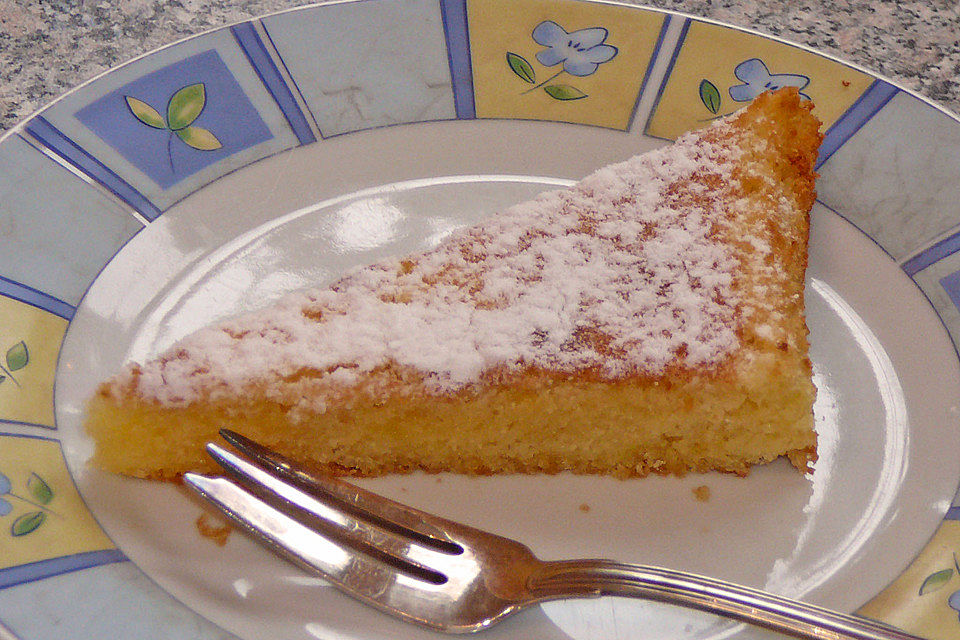 Mallorquinischer Mandelkuchen