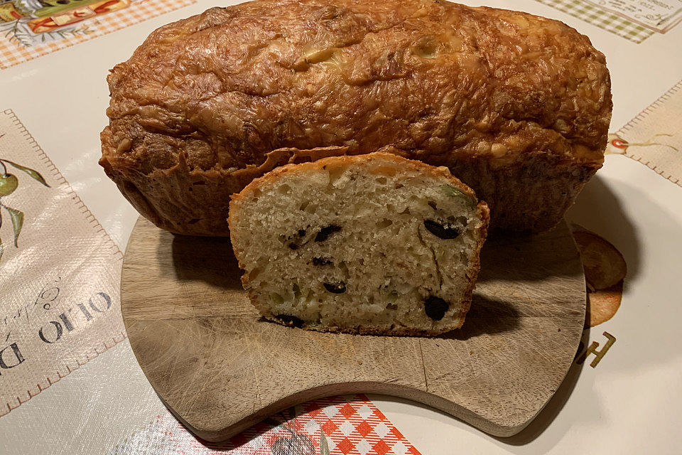 Oliven - Käse - Rosmarin Brot