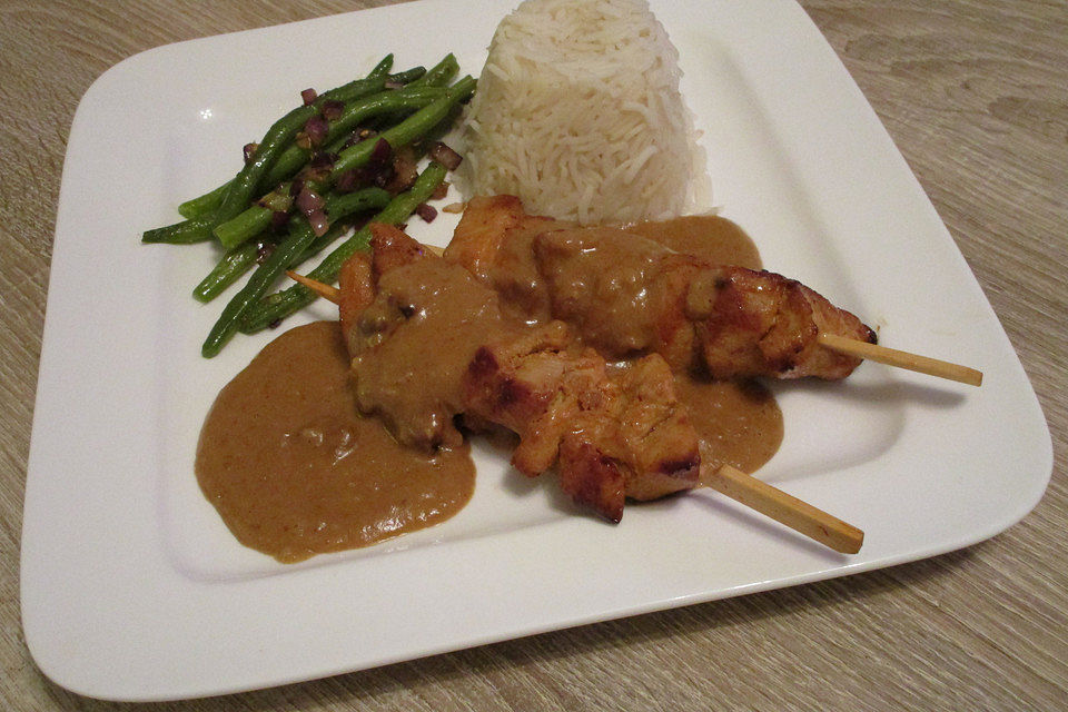 Hühnchenspieße Satay