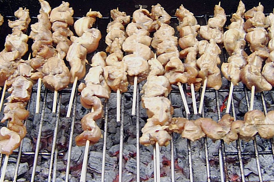 Hühnchenspieße Satay