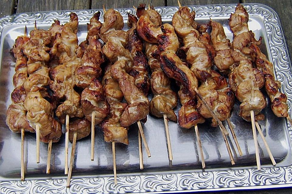 Hühnchenspieße Satay