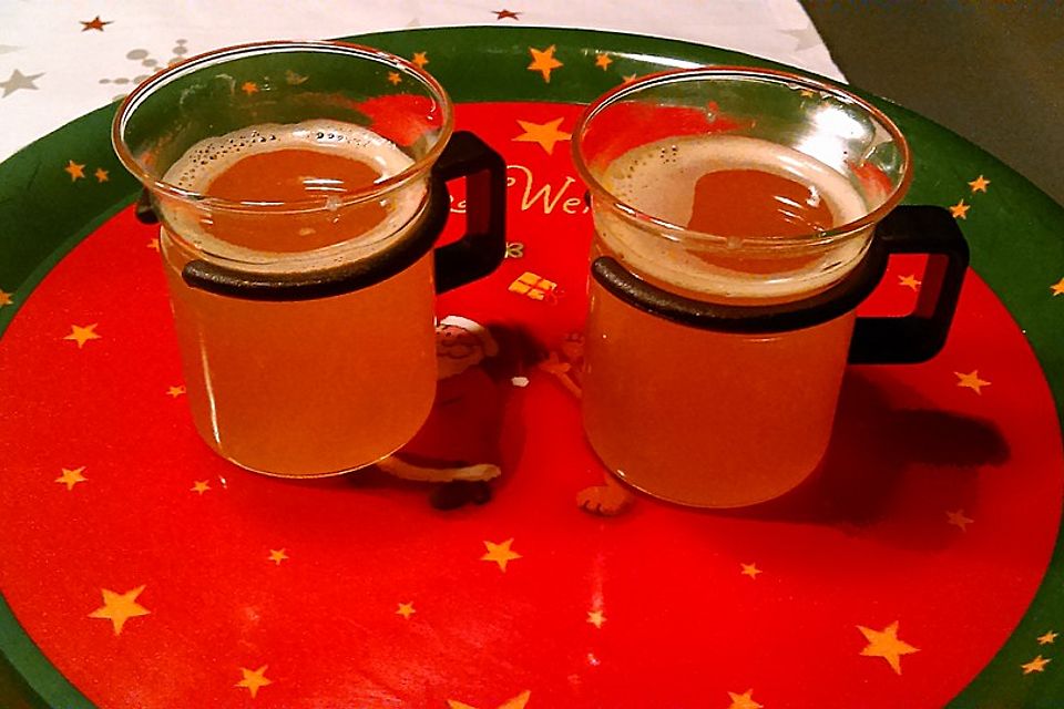 Weißer Glühwein