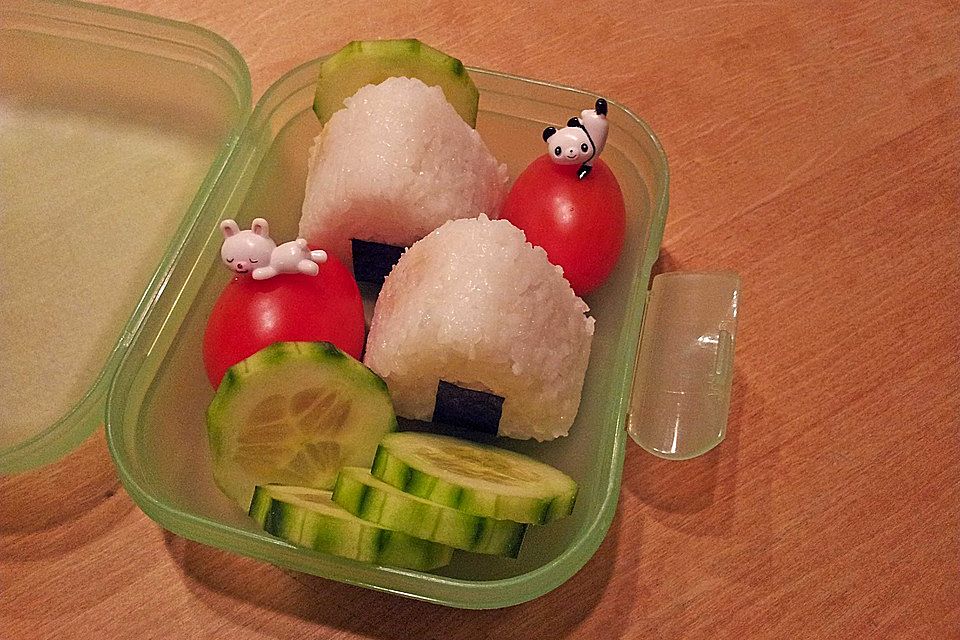 Onigiri mit Thunfisch - Mayonnaise - Füllung