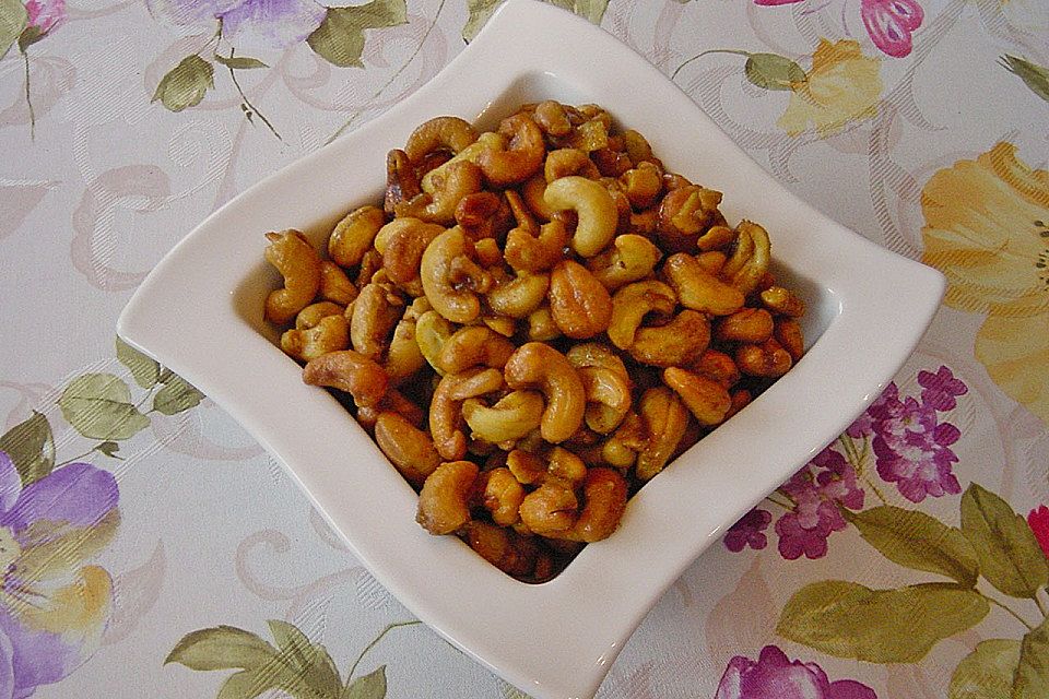 Gewürzte Cashewnüsse