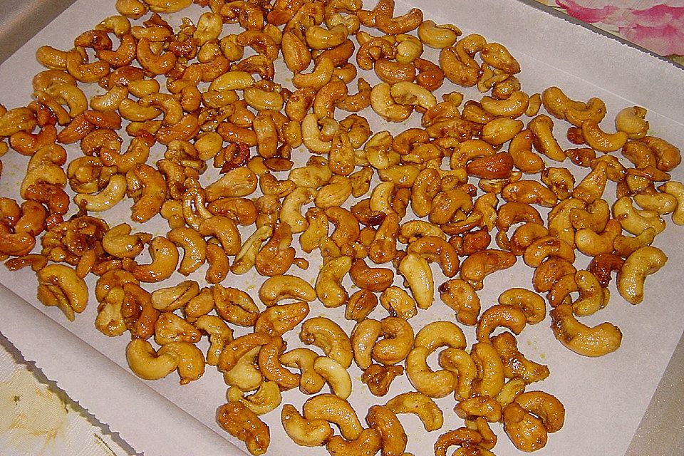 Gewürzte Cashewnüsse