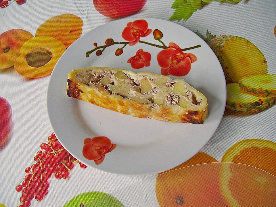 Bananen Apfel Nougat Strudel von selleriena| Chefkoch