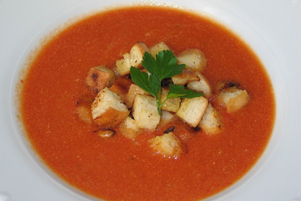 Cremige Tomatensuppe