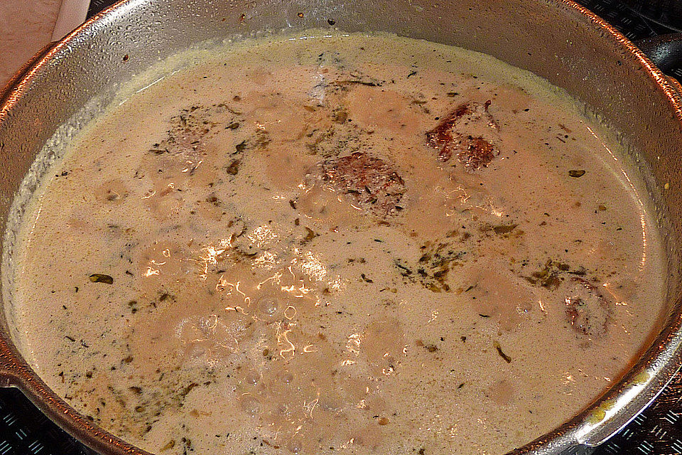 Schweinefilet mit Senf-Sahnesauce