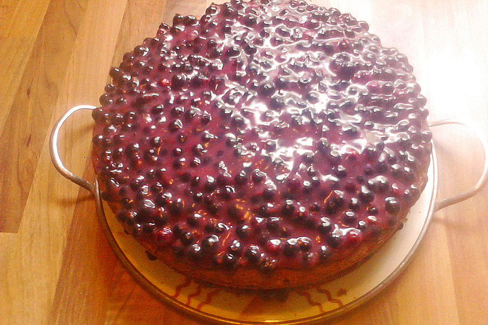 Schwarze Johannisbeer (Cassis) Torte